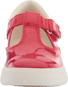 img 3 attached to Keds Daphne T-Strap Sneaker - School Uniforms Shoes for Toddler Girls