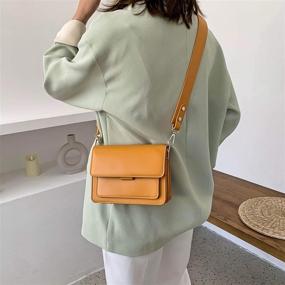 img 3 attached to Fashion Handbags Leather Shoulder Messenger Women's Handbags & Wallets ~ Shoulder Bags