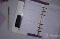 img 1 attached to 2023 Weekly Planner Refill Folio Size With Monthly Tabs, Two Pages Per Week, 8-1/2" X 11", Size 5 review by Peter Mendoza