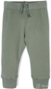 img 4 attached to 👶 Organic Cotton Baby Unisex Jogger Pants by Colored Organics