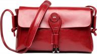 covelin envelope crossbody bag: stylish and elegant genuine leather handbag for women logo