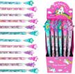 24 pcs unicorn stackable push pencil assortment with eraser for unicorn pink birthday party favor prize carnival goodie bag stuffers classroom rewards pinata fillers logo