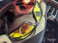 img 1 attached to 🕶️ Enhanced UV Protection Polarized Lenses for Men's Sunglasses - Replaceable Accessories review by Robert Cooper