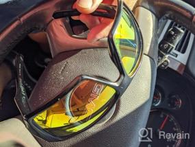 img 5 attached to 🕶️ Enhanced UV Protection Polarized Lenses for Men's Sunglasses - Replaceable Accessories