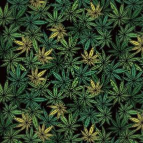 img 1 attached to 🌿 Marijuana Themed Gift Wrapping Paper Sheets - 2 Sheets, 7.5 sq. ft each