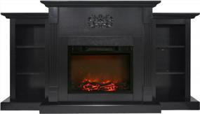 img 1 attached to 72-Inch Black Coffee Hanover Classic Electric Fireplace - Boost Your Living Space With Elegant Style