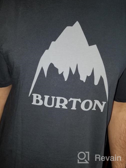 img 1 attached to 👕 Men's Active Wear: Burton Classic Short Sleeve Black Clothing review by Ben Cooper