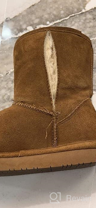 img 1 attached to BEARPAW Emma 6.5 Inch Boot: Versatile Footwear for Little Kid/Big Kid review by Tim Harris