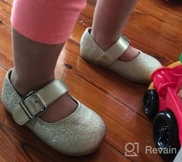 img 1 attached to Chiximaxu Cute Ballet Toddler Girls' Flats Shoes review by Pauly Blake