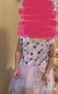 img 1 attached to DXTON Birthday Dresses with Litter Sleeves for Girls' Clothing review by Harwinder Duong