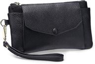 yaluxe wristlet crossbody cellphone smartphone women's handbags & wallets : wristlets logo