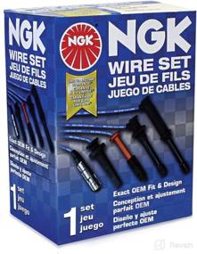 img 1 attached to 🔌 NGK 4441 RC-TX67 Spark Plug Wire Set - Boost Your Engine Performance