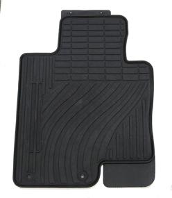 img 3 attached to All-Weather Black Rubber Floor Mats for 2010-2015 Kia Optima - TMB