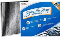 🔋 spearhead premium breathe easy cabin filter: extended lifespan with activated carbon (be-000) logo