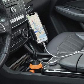 img 4 attached to MOTOBA Gooseneck Holder Adjustable Samsung Car Electronics & Accessories