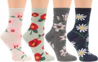 crazy and colorful: mirmaru's women's novelty crew socks featuring famous paintings logo