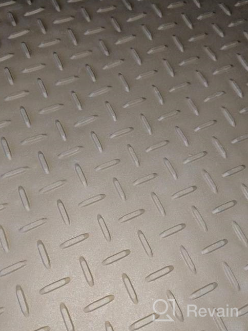 img 1 attached to Heavy Duty Rubber Cargo Liner Floor Mat For All Seasons - COPAP Weathershield Trim-To-Fit With Beige Finish review by Damon Fields