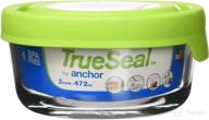 🔒 anchor hocking round true seal canister: convenient 2-cup size for lasting freshness логотип