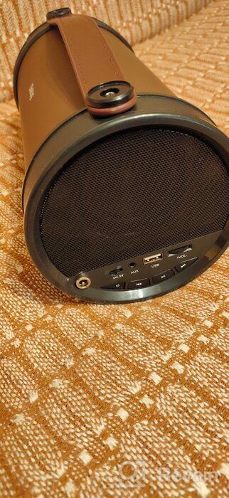 img 1 attached to 🔊 AP-1000 Portable Acoustics Dialog Speaker, 16W, Brown / Black review by Janis Endzelins ᠌