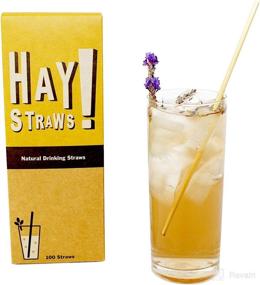 img 4 attached to 🥤 HAY! Straws: Durable and Eco-Friendly Drinking Straws with Long-lasting Performance - Pack of 100