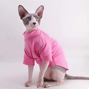 img 3 attached to Hairless Tshirts Pullover T Shirts New Pink