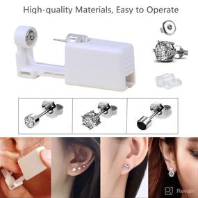 img 2 attached to 💉 Disposable Ear Piercing Kit for Personal Care – Easy and Convenient