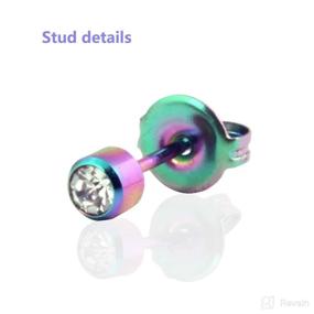 img 3 attached to 💎 Colorful Diamond Ear Piercing Kit Tool