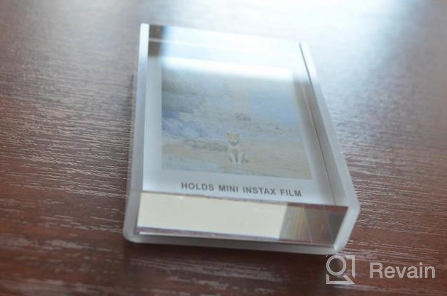 img 1 attached to 2X3 Instax Mini Photo Frames 3 Pack - Polaroid Picture Frame For Fujifilm & Polaroid Film, Tabletop Desktop Acrylic Instant Photo Frames review by Joel Briggs
