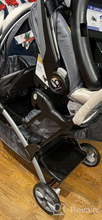 img 1 attached to Lightweight Baby Trend Double Stroller & Car Seat Combo: Sit N Stand Travel For Toddler & Infant - Magnolia review by Nick Moo