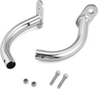 🛵 chrome saddlebag guard eliminator support brackets for harley touring electra glide & road series (1997-2008 flht, 1993-2013 flhr, 1998-2003 road glide) – premium quality логотип