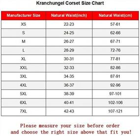 img 3 attached to Plus Size Women'S Overbust Waist Cincher Bustier Lace Up Corset Top