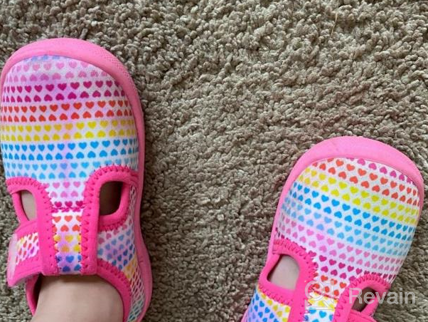 img 1 attached to Fun In The Sun With Nerteo'S Cute Aquatic Water Shoes For Kids: Perfect For Beach, Swim, Pool, And Water Park Adventures! review by Leroy Stanton