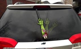 img 2 attached to Get Spine-Chilling Wipers With WiperTags' Waving Zombie Arm