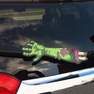 get spine-chilling wipers with wipertags' waving zombie arm logo