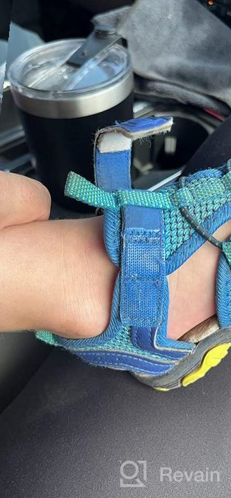 img 1 attached to 👟 Premium UOVO Sandals: Toddler Athletic Outdoor Boys' Shoes for Sandals - Comfortable and Durable Footwear review by Joshua Jemison