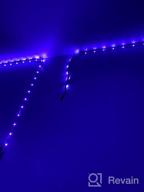 img 1 attached to QZYL RGB LED Strip Lights 150 FT, Music Sync Ultra-Long Room Decoration For Bedroom, Kitchen Party With APP Remote Control review by Maurice Arnold