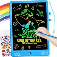 zmlm magic doodle board: 10-дюймовый жк-планшет для детей, отличный блокнот для путешествий и развивающая обучающая игрушка для мальчиков и девочек в возрасте от 3 до 12 лет, идеальная идея подарка на день рождения! логотип