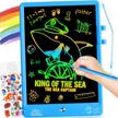 zmlm magic doodle board: 10 inch lcd writing tablet for kids, great travel activity pad and educational learning toy for boys and girls aged 3-12 years, perfect birthday gift idea! logo