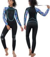 оставайтесь в безопасности и стильно с женским неопреновым гидрокостюмом ctrilady для полного погружения - идеально подходит для плавания, каякинга, серфинга и многого другого! логотип