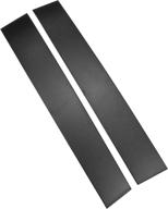 🚘 ustar b pillar trim panel molding for chrysler/dodge - 2008-2016 town country/2008-2020 grand caravan - 2 pack, gloss black - replaces 926-446, 5020664ad, 5020664ac, 926-445 (left/right) logo