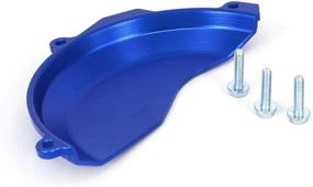 img 3 attached to 🔵 JFG RACING CNC Aluminum Billet Blue Engine Case Clutch Cover Guard Protector for HK FC-FE250/350 14-15 SXF250 13-15 SXF350 11-15 EXC-F250 14-15 EXC-F350 12-15: Optimal Protection for Your Bike's Engine