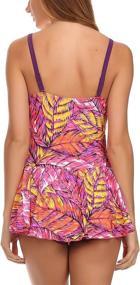 img 1 attached to Womens Hawaiian One-Piece Swimdress in Swimsuits & Cover Ups by ToBeInStyle