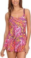 womens hawaiian one-piece swimdress in swimsuits & cover ups by tobeinstyle logo