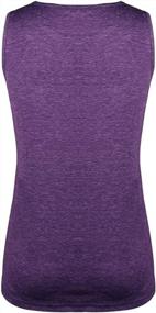 img 2 attached to Barlver Purple Flowy Tunic Tank Top For Women - Sleeveless, Solid Color, Pleated, And Casual