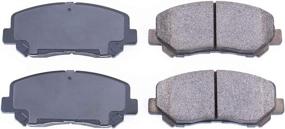 img 1 attached to 🚗 Enhanced Performance Front Ceramic Brake Pads - Power Stop 16-1623 Z16 Evolution