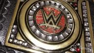 img 1 attached to Official WWE World Heavyweight Championship Title Belt (2014) - Unisex, Multicoloured, One Size review by Phil Prater