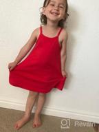 img 1 attached to POPINJAY Spaghetti Strap Dresses - 👗 Delightful Attire for Girls, Displaying Adorable Perfection review by Aaron Ayo