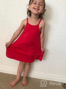 img 5 attached to POPINJAY Spaghetti Strap Dresses - 👗 Delightful Attire for Girls, Displaying Adorable Perfection