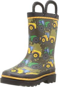 img 4 attached to 👞 Boys' Waterproof Printed Shoes with Handles by Western Chief at Boots