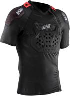 🔥 leatt airflex stealth tee body protection in black, medium size – brace for enhanced comfort and safety logo